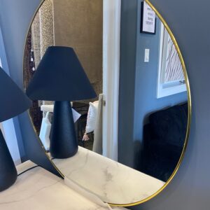 Umbra 34" Gold Trim Mirror