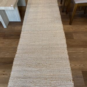2'6x10' Runner. 60% Jute, 40% Cotton