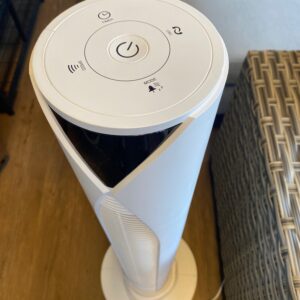Tower Fan with Remote. White. 38"H, 13" Diameter Base