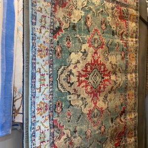 Safavieh Monaco 5’1x7’7 area rug in light blue/fuchsia